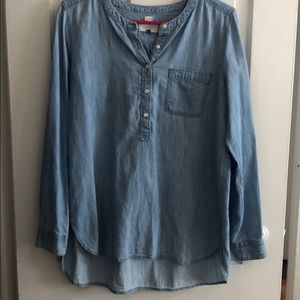 Loft chambray shirt